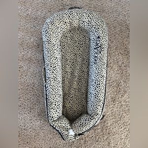 DockATot Deluxe+ Stage 1 Painted Dots Dock Cover (plus bonus white cover)